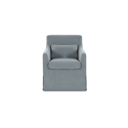 Lydia Slipcover Dining Chair Blue