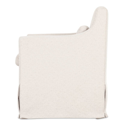 Lydia Slipcover Dining Chair Beige