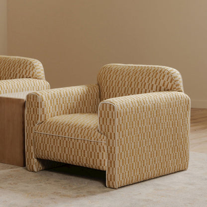 Leo Accent Chair Chartreuse