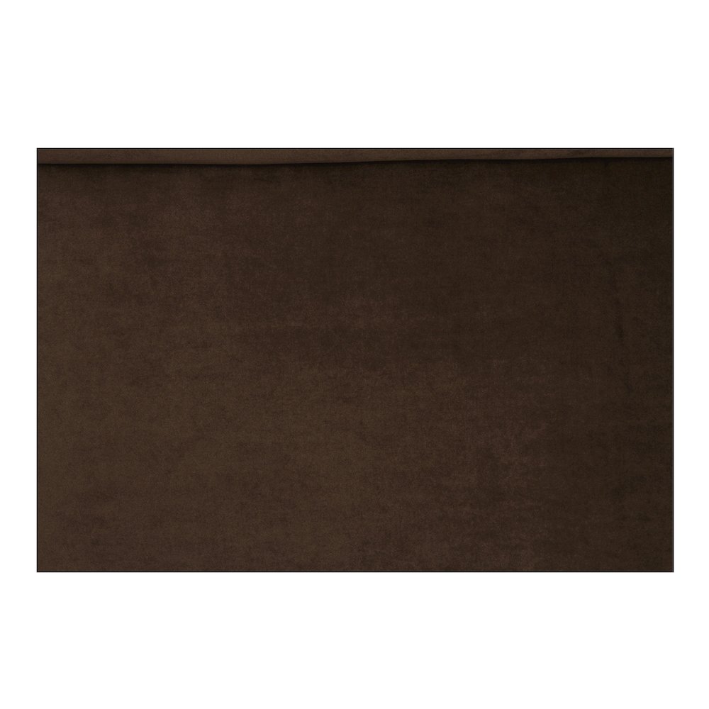 Harmony Accent Chair Dark Brown Faux Mohair