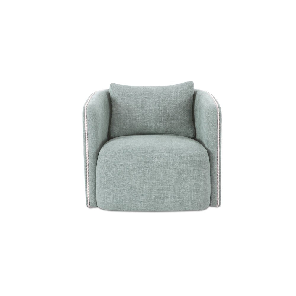 Cecil Accent Chair Light Blue