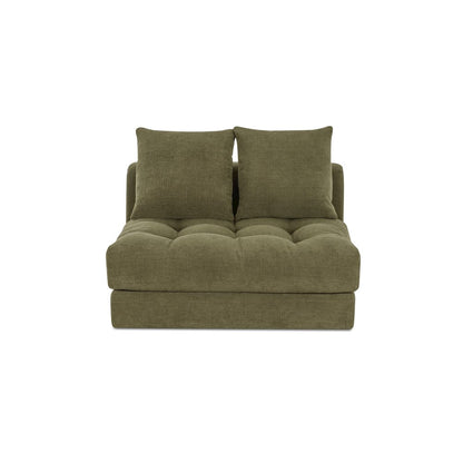 Davie Slipper Chair Olive