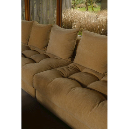 Davie Lounge Modular Sectional Golden Yellow