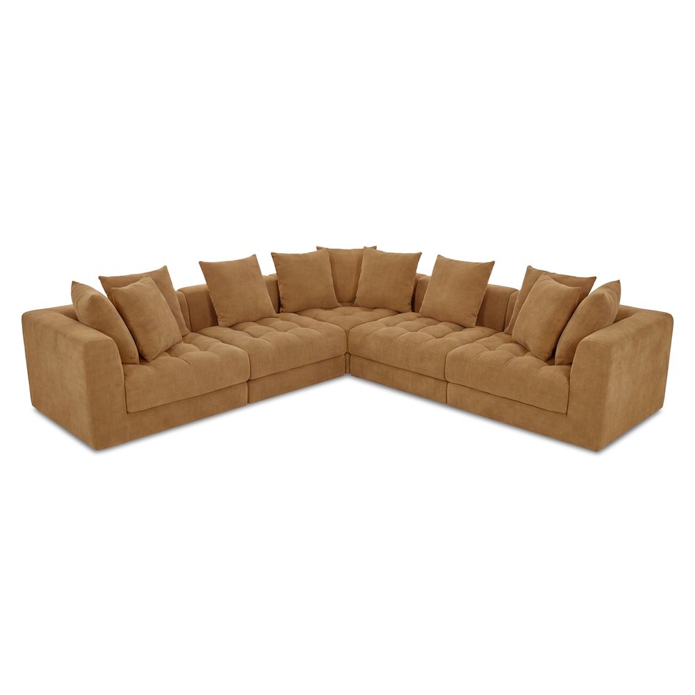 Davie Classic L Modular Sectional Golden Yellow