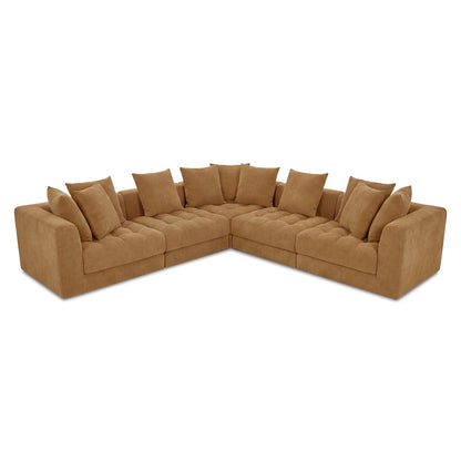 Davie Classic L Modular Sectional Golden Yellow