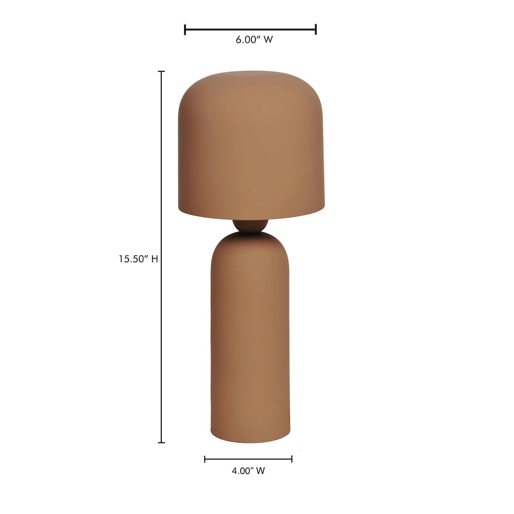 Echo Lamp Terracotta