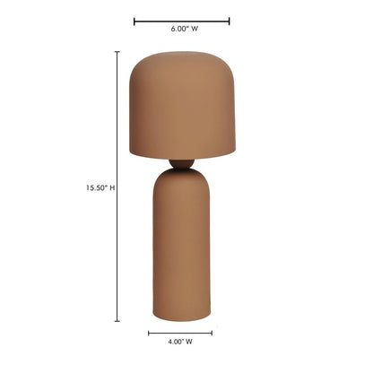 Echo Lamp Terracotta