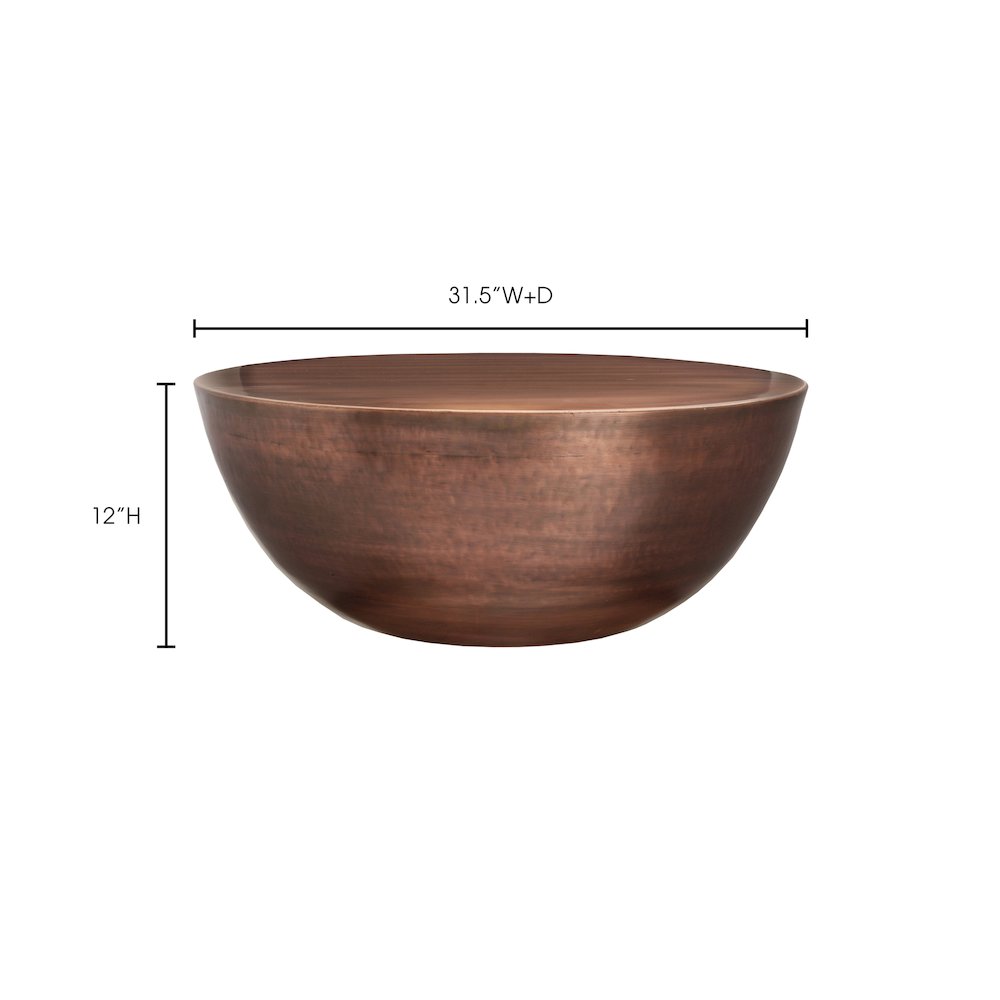 Conga Coffee Table Copper