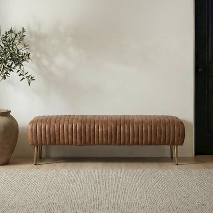 Endora Bench Open Road Brown