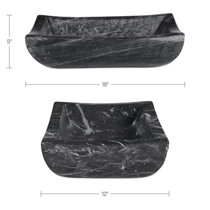 Piero Basin Black Marble
