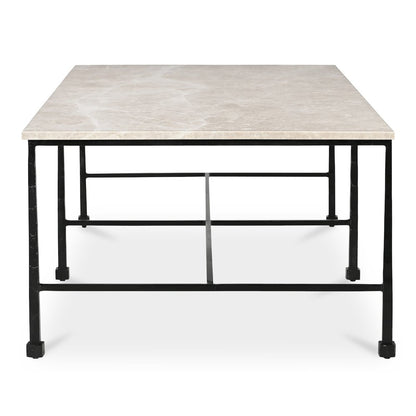 River Coffee Table Botticino Marble