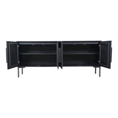 Fishbone Sideboard Black