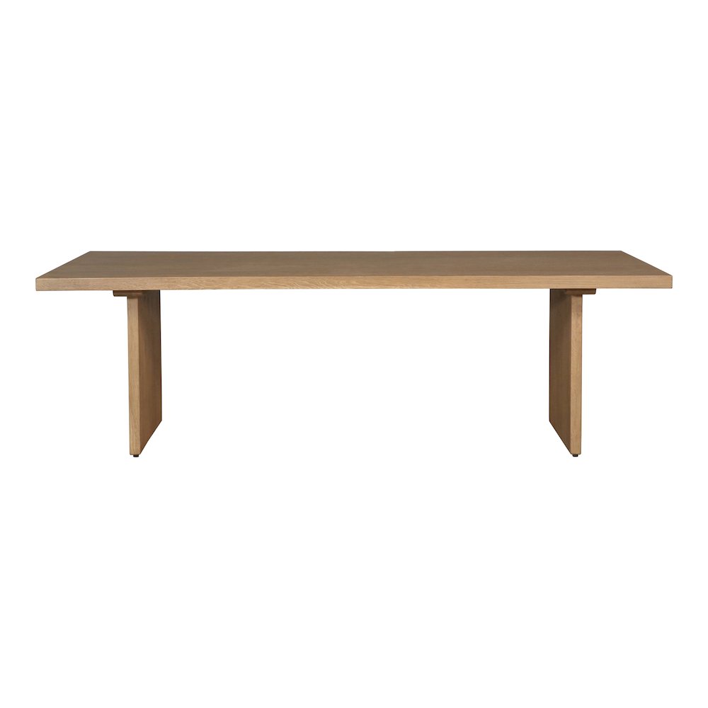 Koshi Dining Table Sandblasted Amber Oak