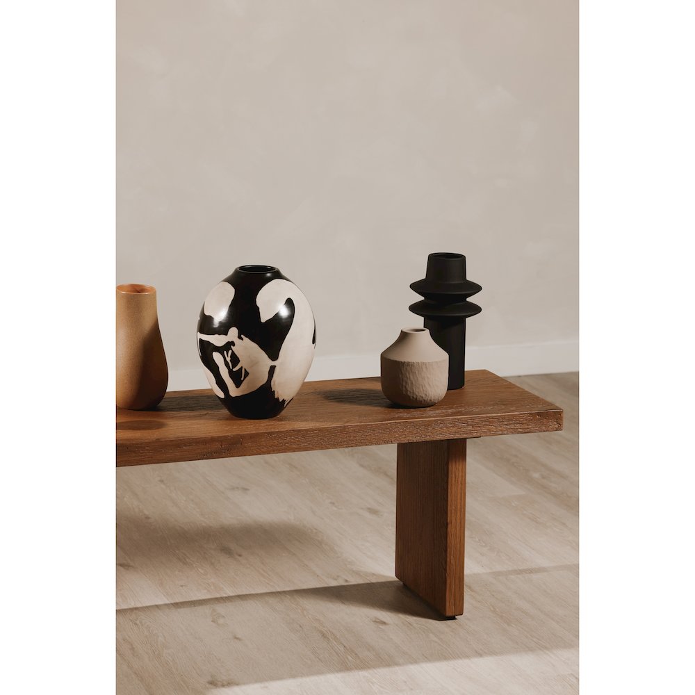 Koshi Bench Sandblasted Amber Oak
