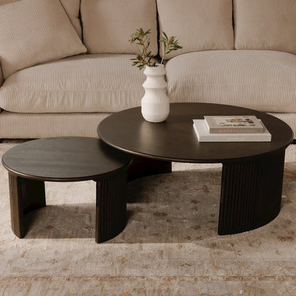 Penny Large Coffee Table Dark Brown