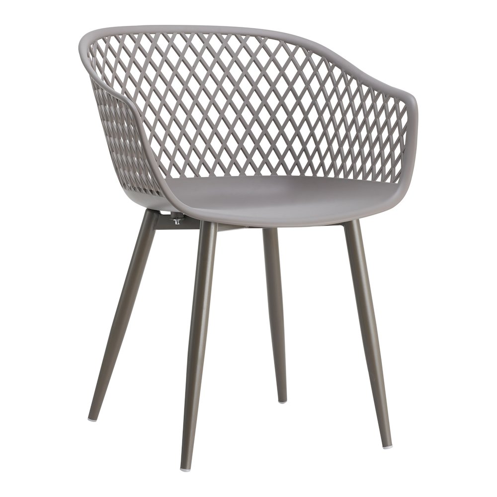 Piazza Outdoor Chair Grey - Set of Two