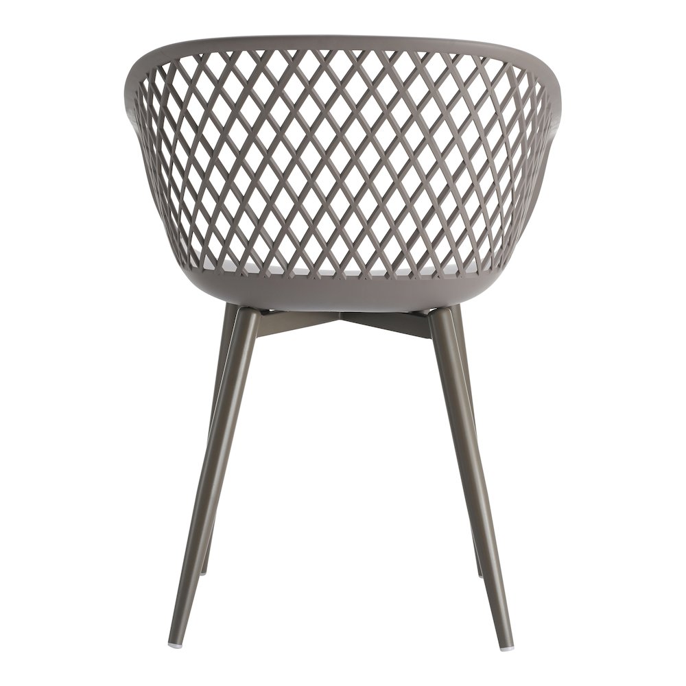 Piazza Outdoor Chair Grey - Set of Two