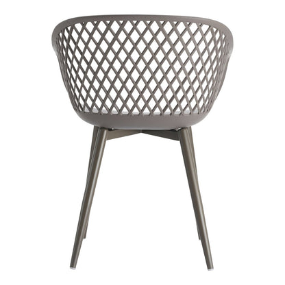 Piazza Outdoor Chair Grey - Set of Two