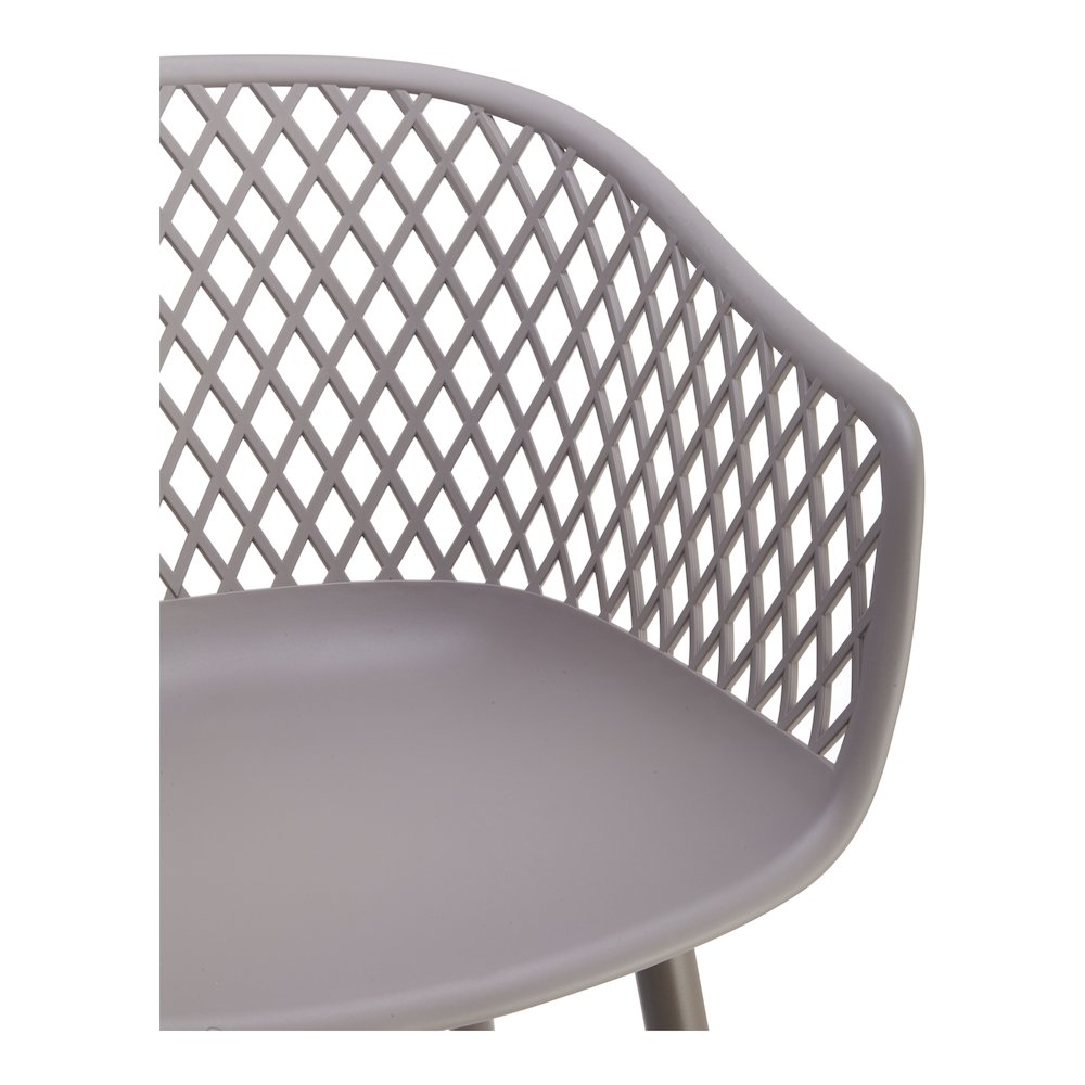 Piazza Outdoor Chair Grey - Set of Two