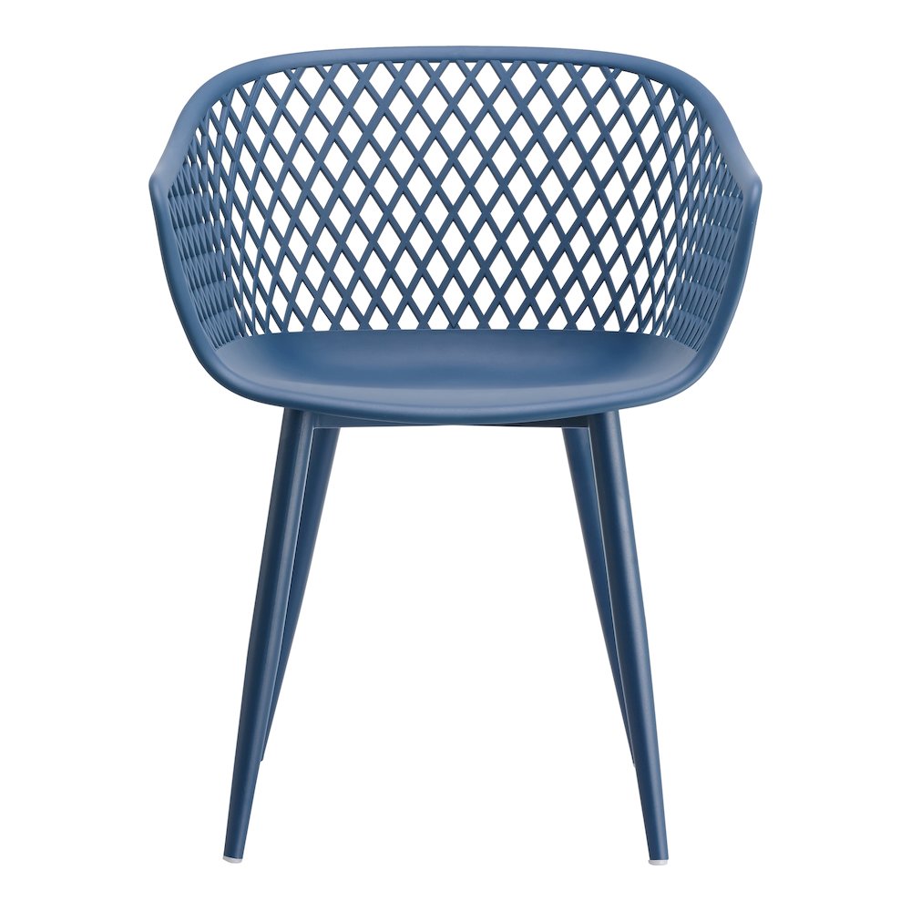 Piazza Outdoor Chair Blue - Set of Two