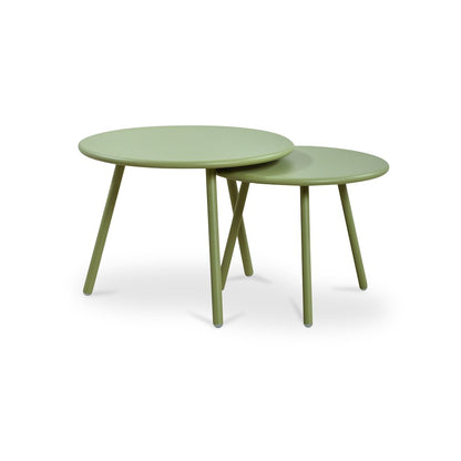 Kari Outdoor Nesting Coffee Table Green