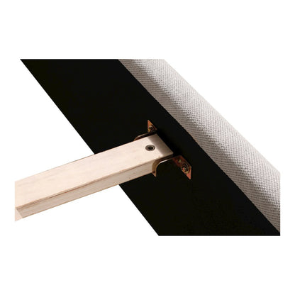 Luzon Queen Bed Light Grey