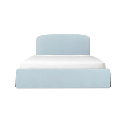 Joan Queen Storage Bed Light Blue