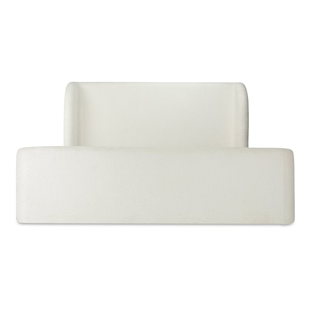 Sophia King Storage Bed Cream