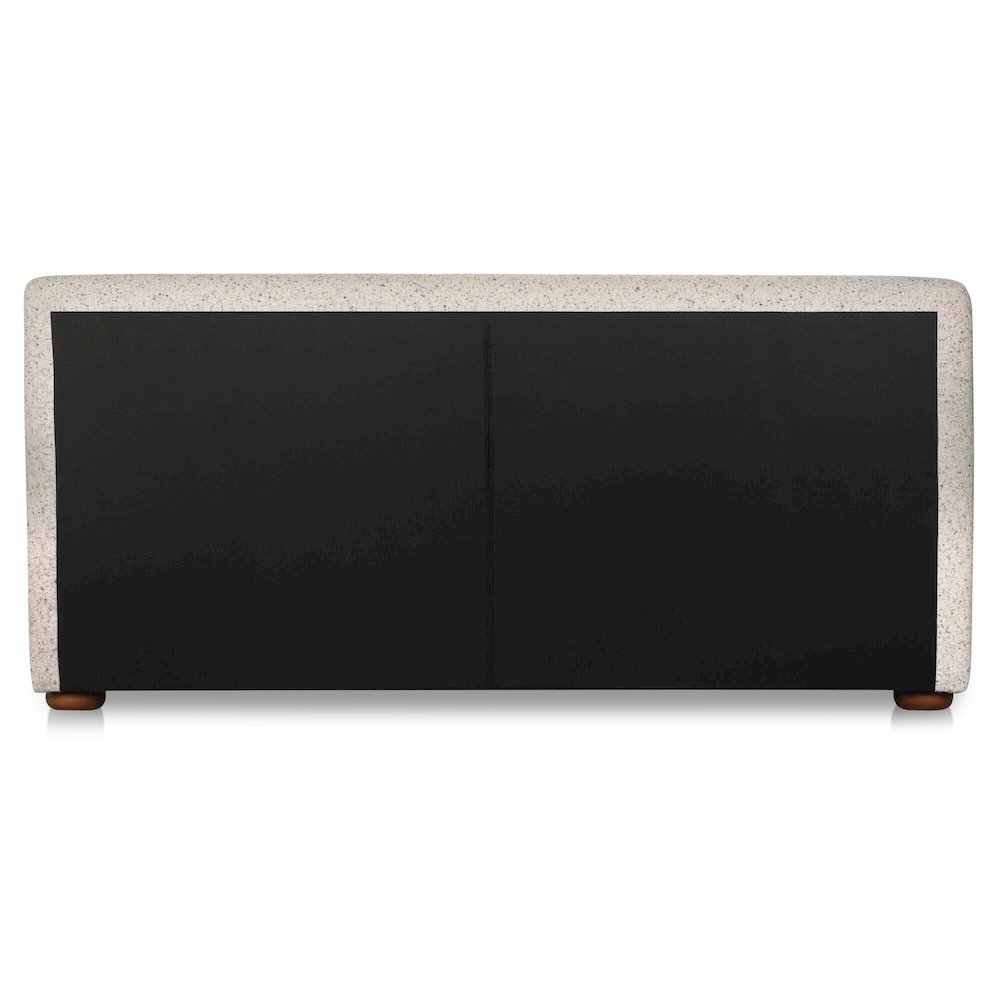 Beau King Storage Bed Speckled Light Grey