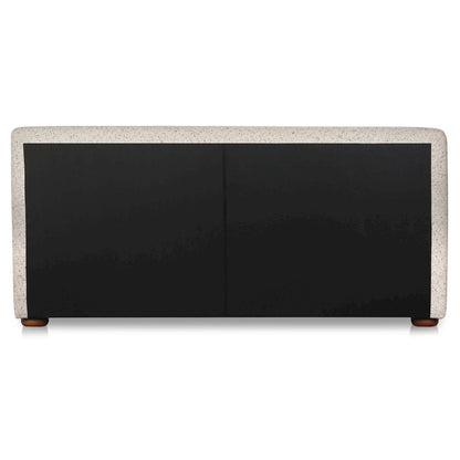 Beau King Storage Bed Speckled Light Grey