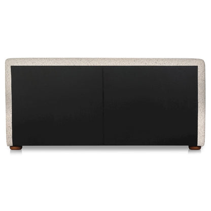 Beau Queen Storage Bed Speckled Light Grey