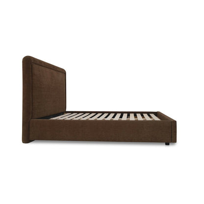 Simon Queen Storage Bed Brown