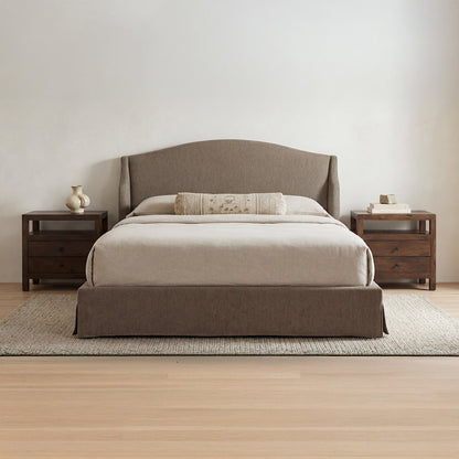 Weston Queen Storage Bed Brown