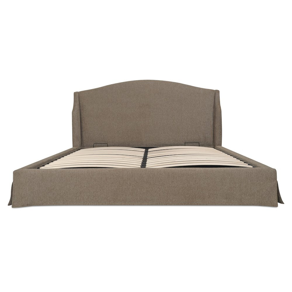 Weston Queen Storage Bed Brown