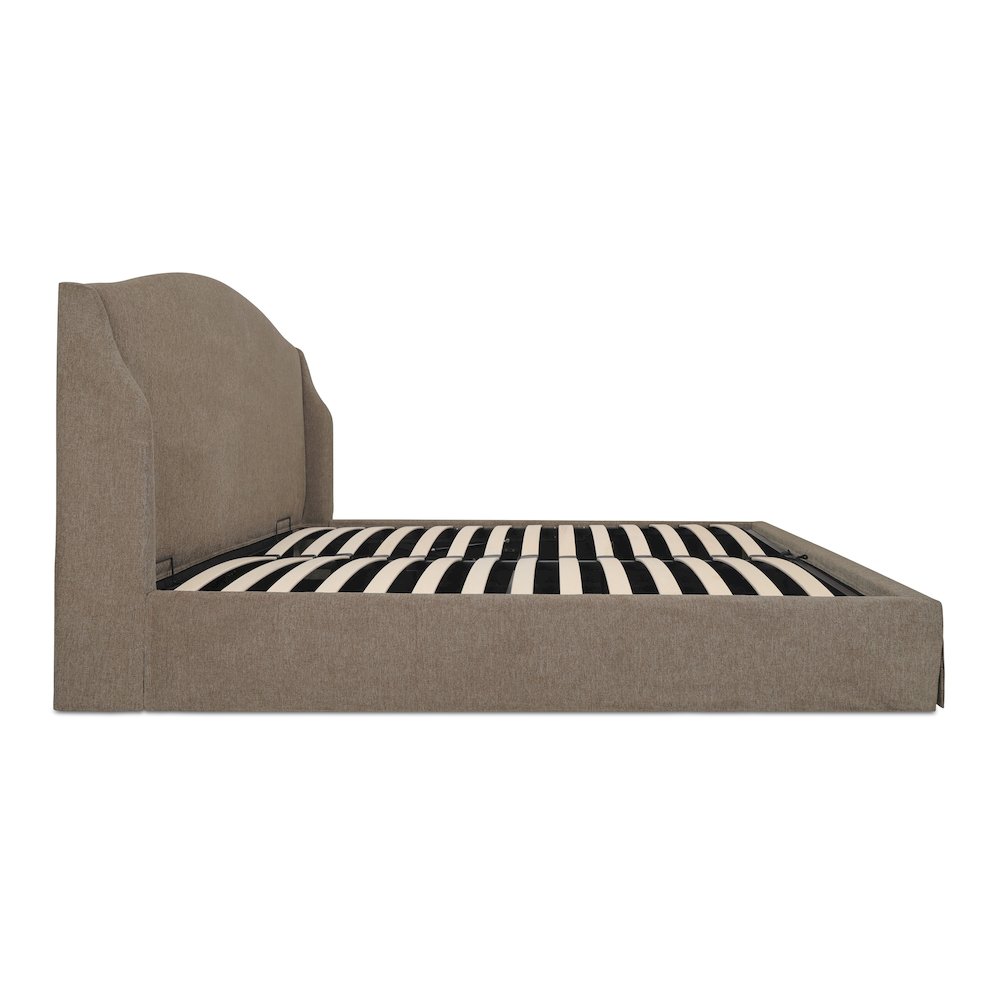 Weston Queen Storage Bed Brown