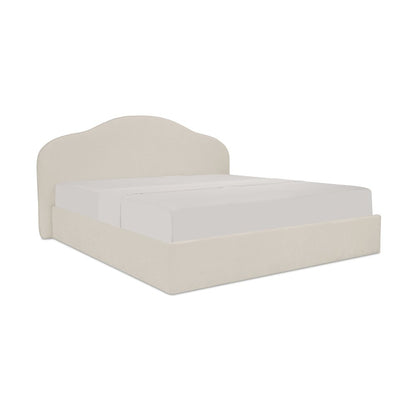Maggie Queen Storage Bed Cream