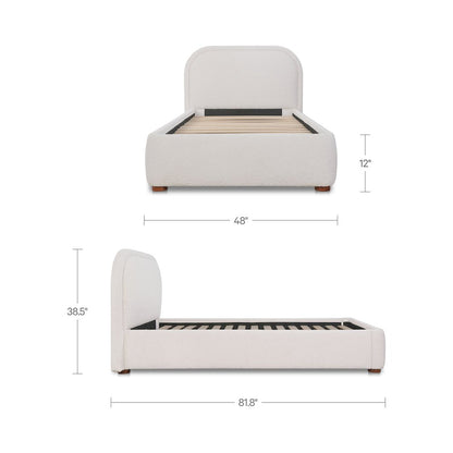Colin Twin Bed Oatmeal