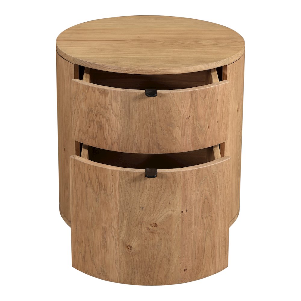 Theo 2 Drawer Nightstand Natural