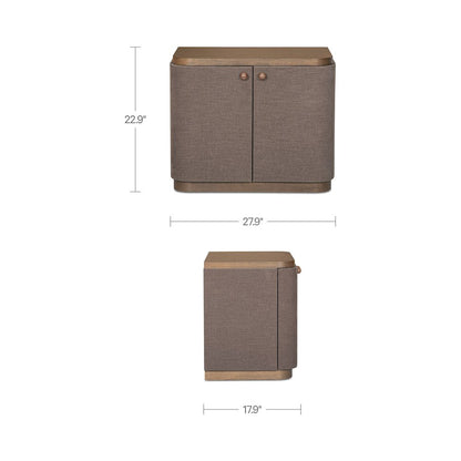 Simone Nightstand Brown