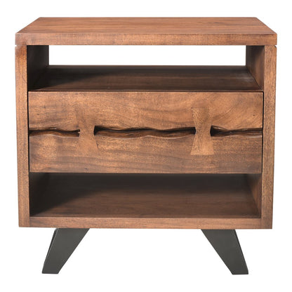Madagascar Nightstand With Legs