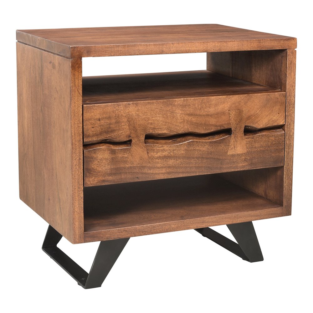 Madagascar Nightstand With Legs