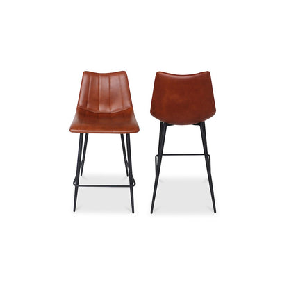 Alibi Counter Stool Brown - Set of Two