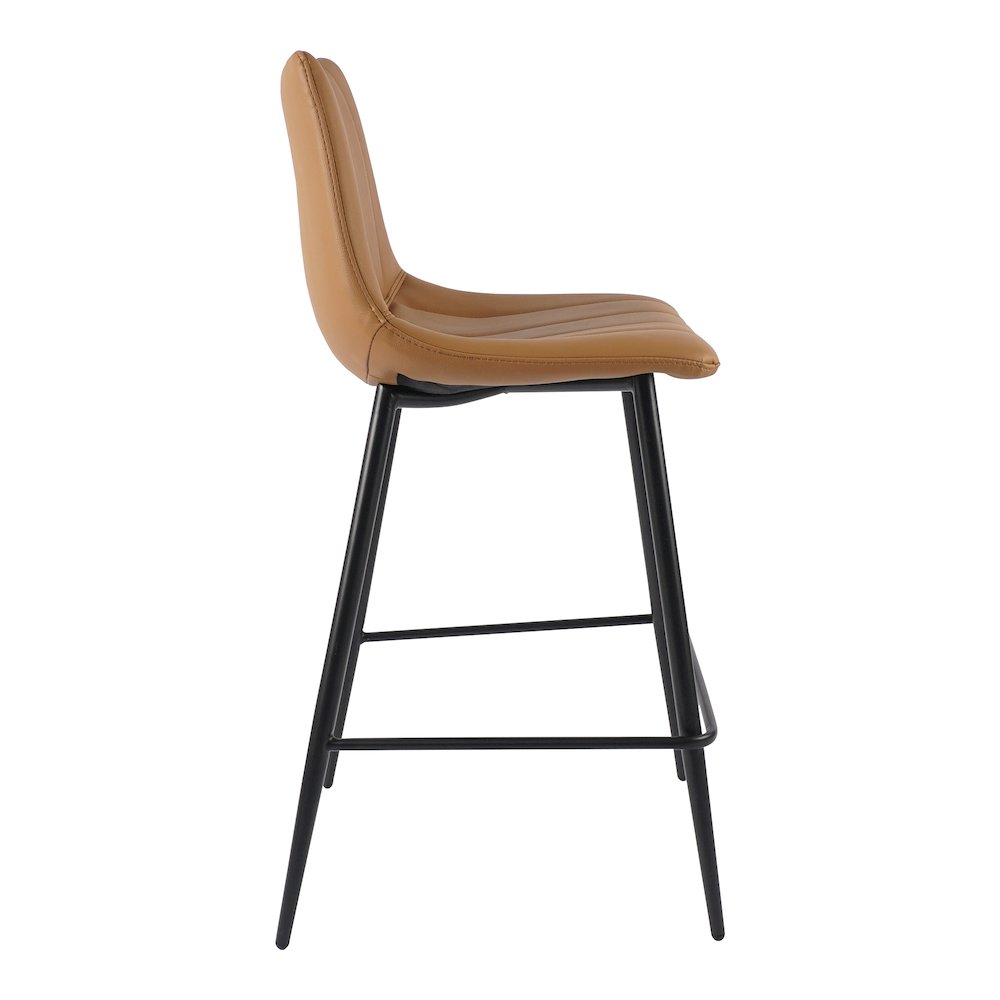 Alibi Counter Stool Tan - Set of Two