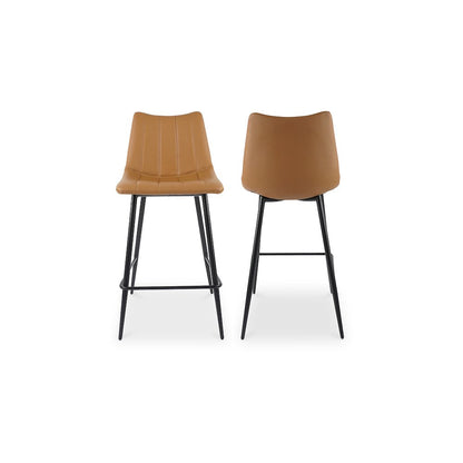 Alibi Counter Stool Tan - Set of Two
