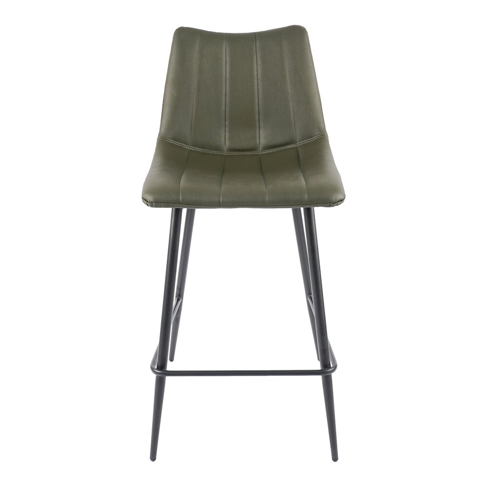 Alibi Counter Stool Dark Green - Set of Two