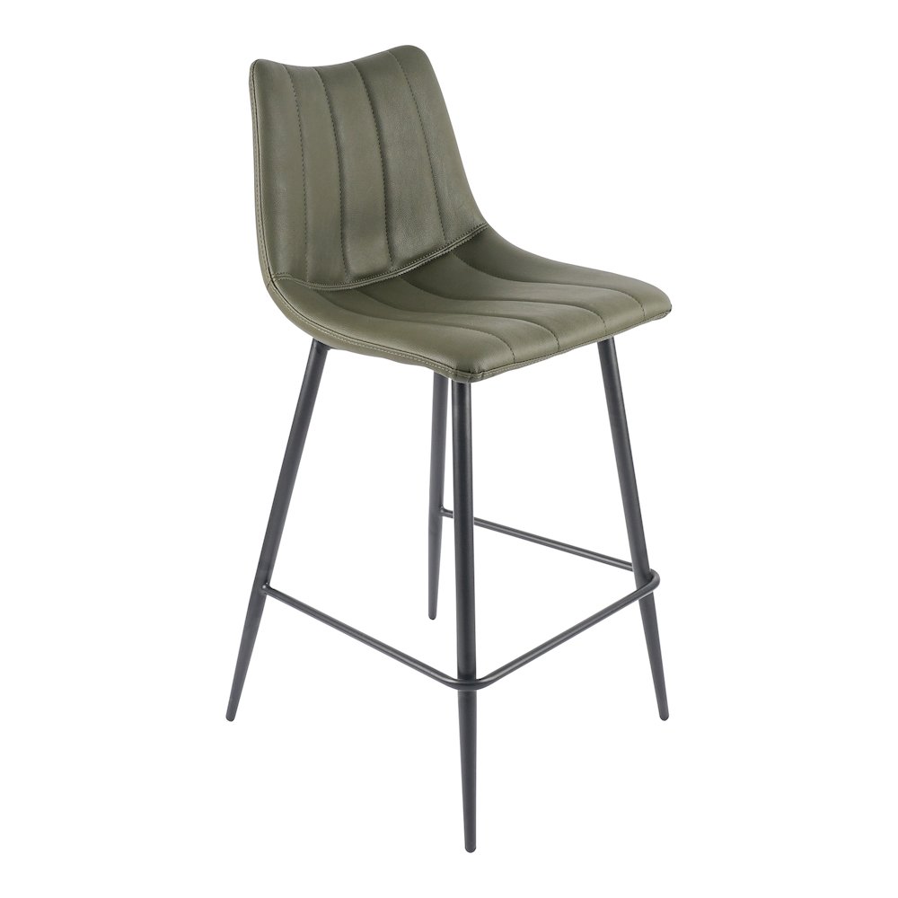 Alibi Counter Stool Dark Green - Set of Two