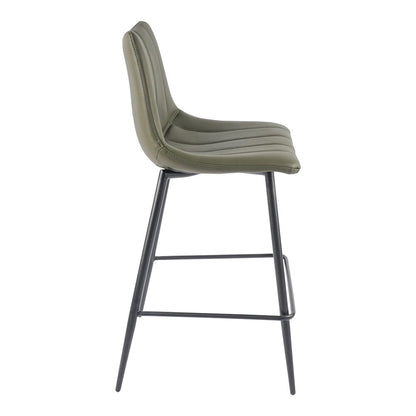 Alibi Counter Stool Dark Green - Set of Two