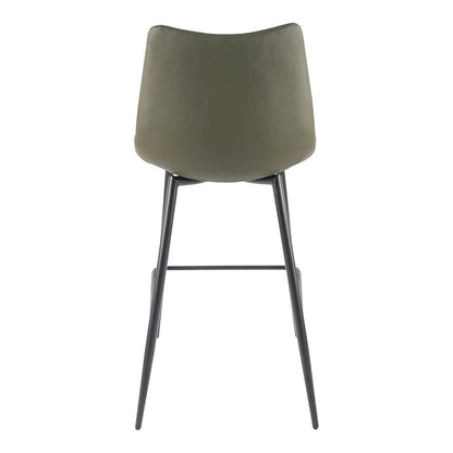 Alibi Counter Stool Dark Green - Set of Two