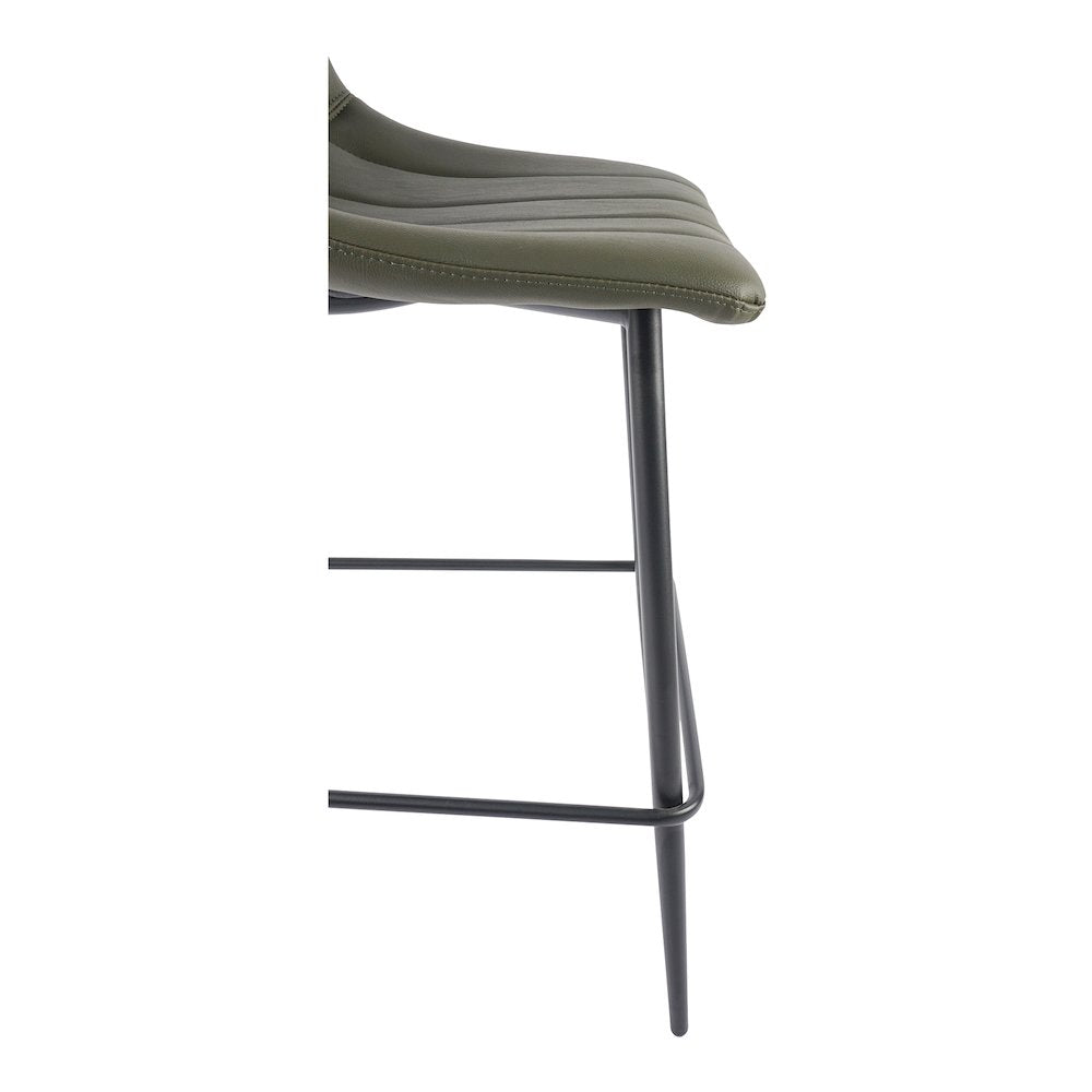 Alibi Counter Stool Dark Green - Set of Two