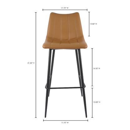Alibi Bar Stool Tan - Set of Two